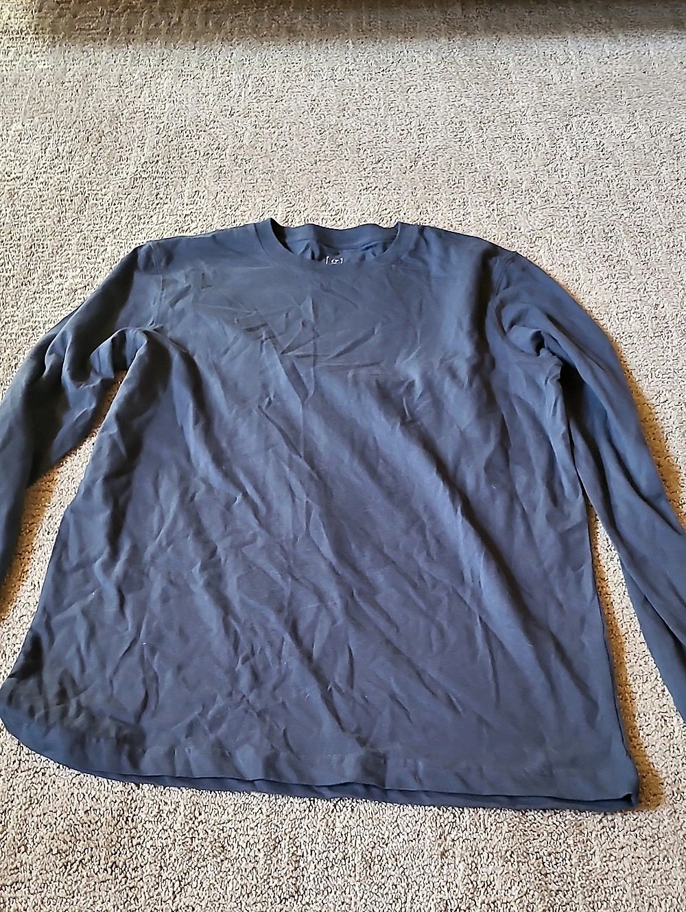 George Long Sleeve Tee Blue Size Small